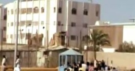 Different Camera Angle – Reuters footage of the Al Durahs from behind them by the barrel